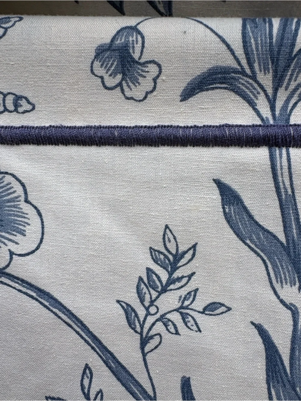 Waverly blue toile